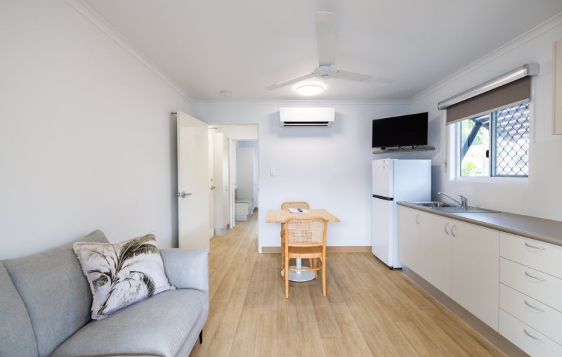 Premier Cabin Kitchen area